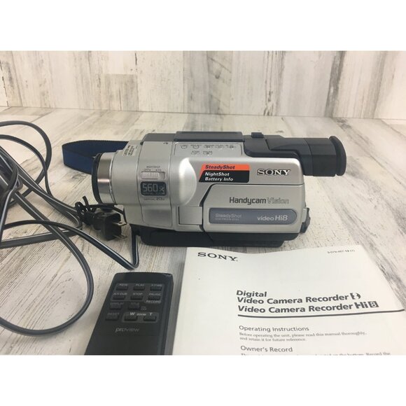 Sony Handycam CCD-TRV318 8mm Hi-8 Analog Camcorder Steadyshot - Picture 2 of 16